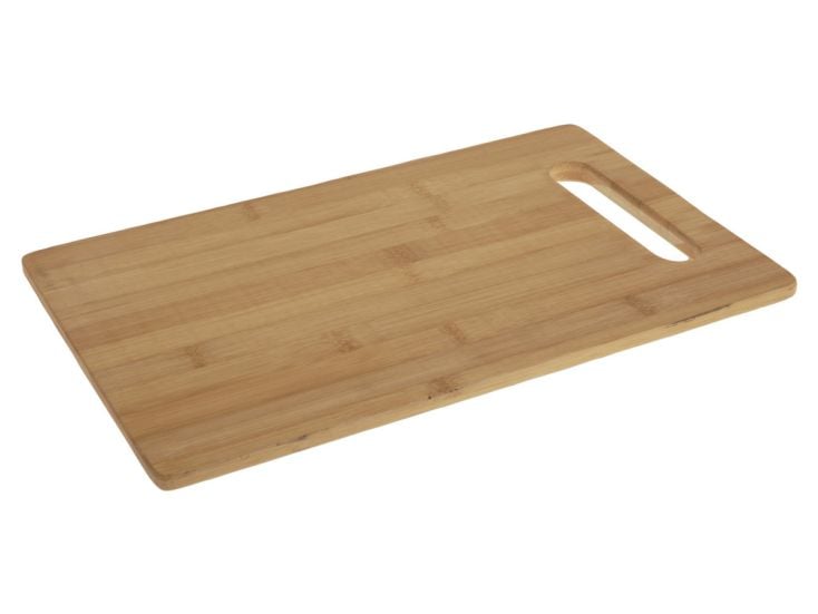 Excellent Houseware tabla de cortar de bambú - 30 x 20 cm