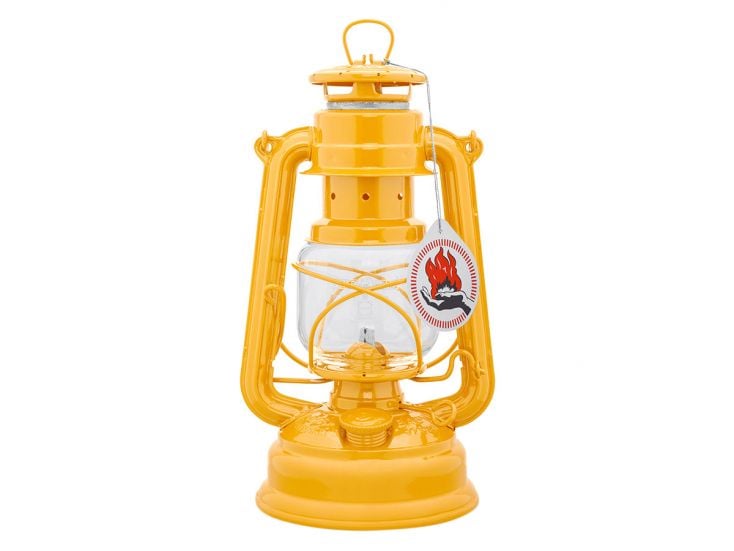 Feuerhand Baby Special 276 Signal Yellow lámpara de tormenta