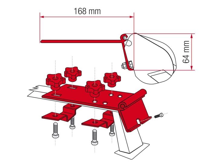 Fiamma F35 adaptador Standard