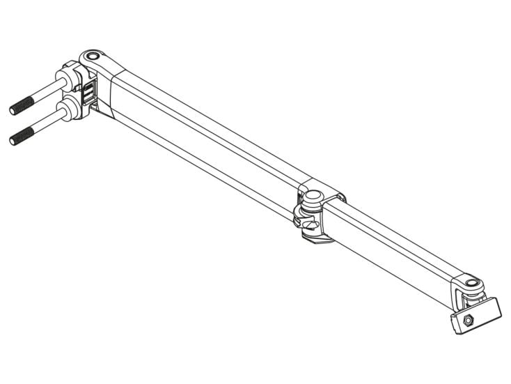 Fiamma brazo plegable izquierda F65S 011 320-400