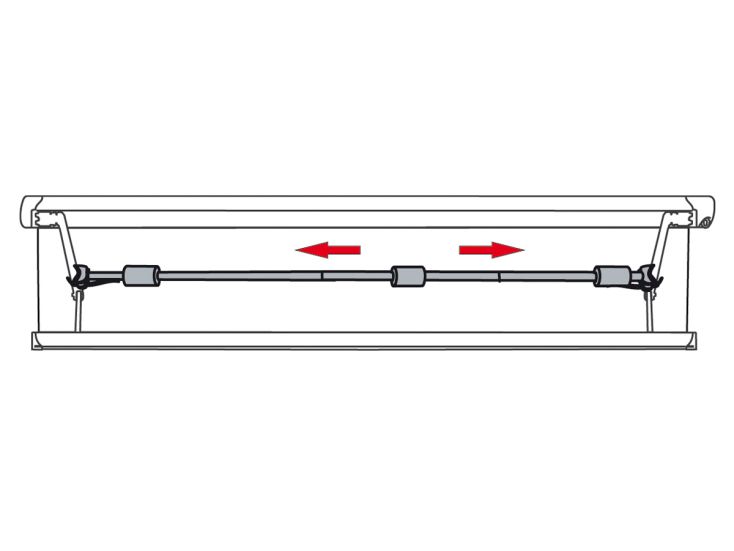 Fiamma Magic Rafter varilla de tensión