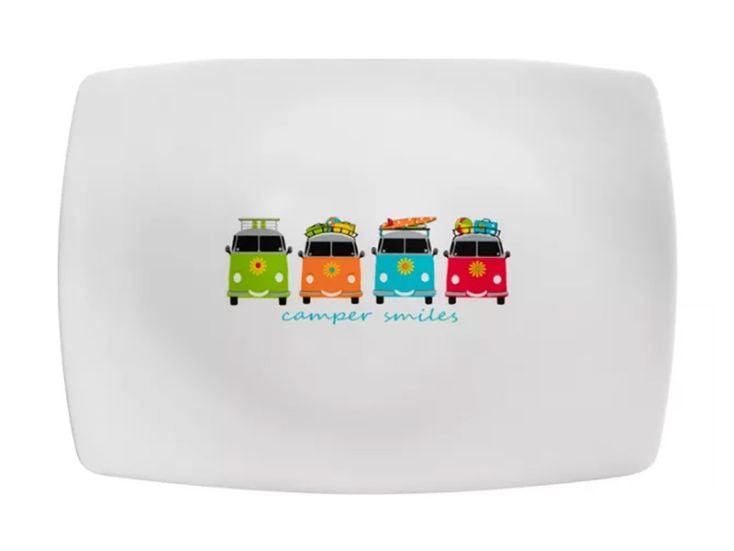 Flamefield Camper Smiles plato para servir