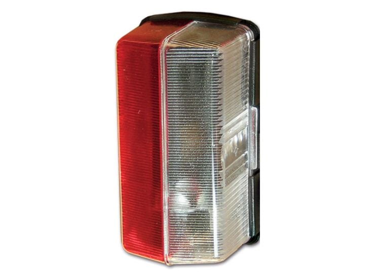 Hella luz de señalización de anchura roja-blanca