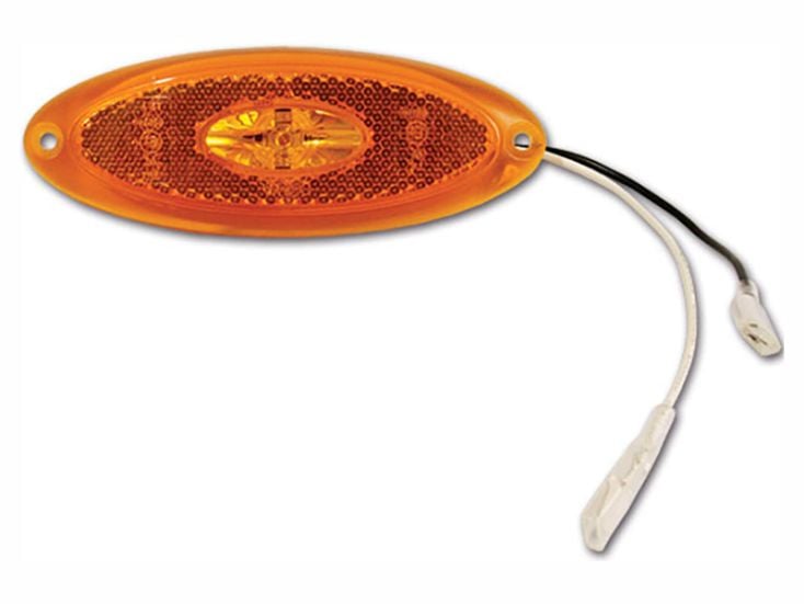 Jokon piloto lateral ovalado LED naranja