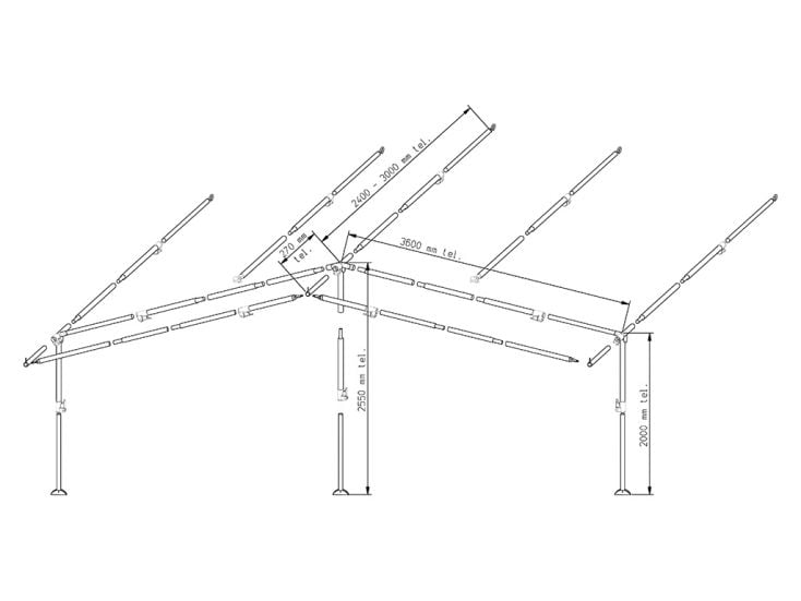 Piper marco para avance PowerGrip de aluminio 28 mm tamaño 11 - 20