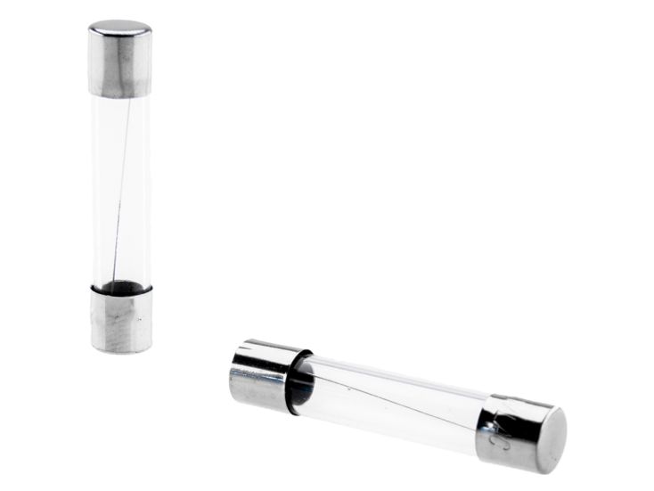 Set de fusibles largos de vidrio 10 A
