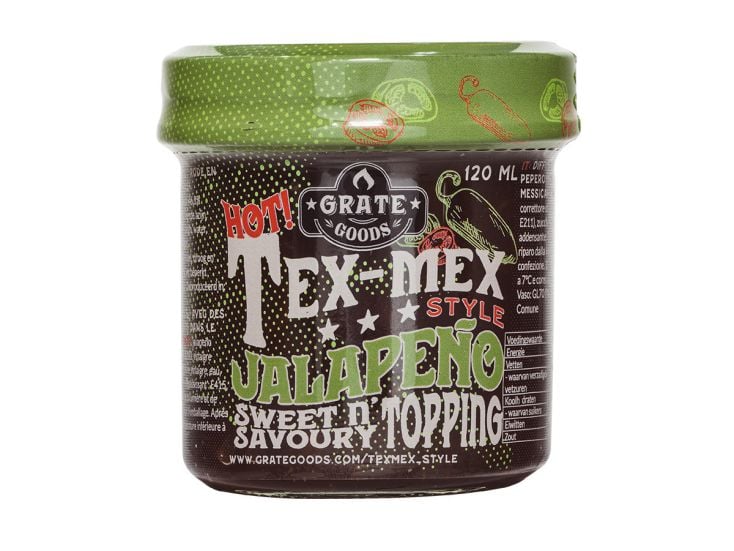Grate Goods Tex-Mex style aderezo sabor a jalapeño
