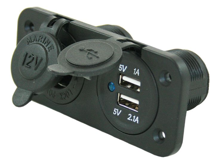 Haba regleta combinada de 12 V
