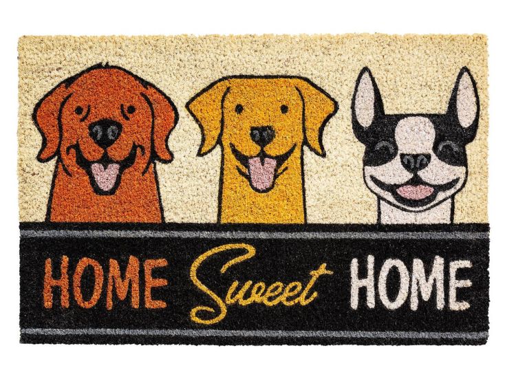 Hamat Ruco Dogs Home felpudo - 60 x 40 cm