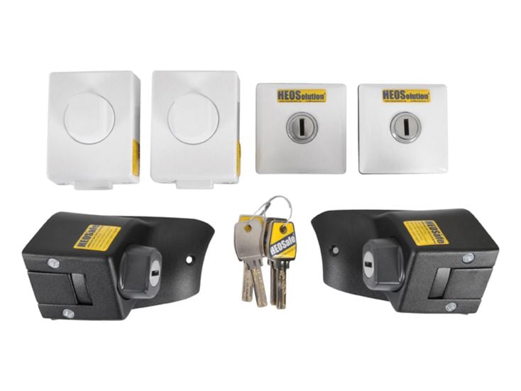 Heos Security cerraduras de cabina de Ducato 250/290 4 piezas