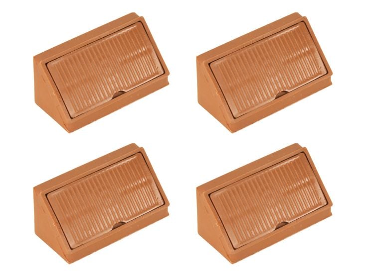 Conectores de esquina con cubierta - Beige