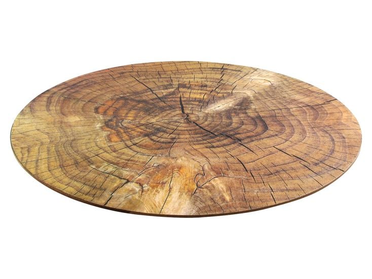 Svenska Living salvamantel con aspecto de madera