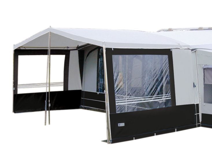 Hypercamp TC toldo avance bajo tamaño 8 (199 - 209 cm) antracita