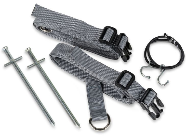 Dometic Storm Tie Down Kit Grey cinchas antitormenta