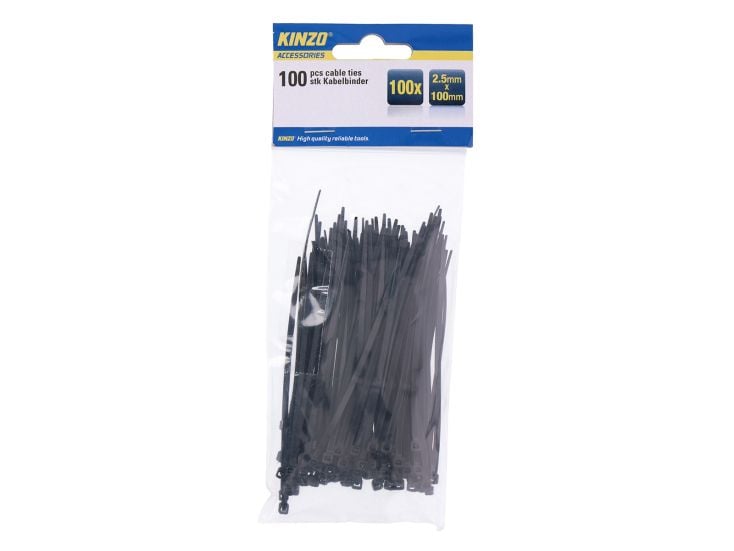 Kinzo bridas de 2,5 x 100 mm