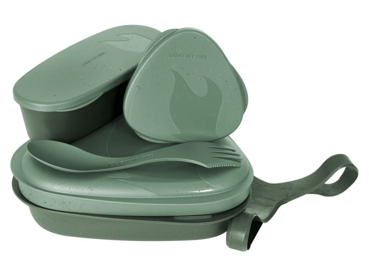 Light My Fire Bio set de almuerzo - Green