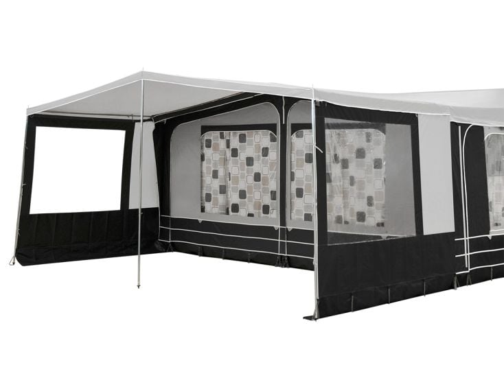 Obelink TC toldo para avance tamaño 2 (126 - 136 cm) gris