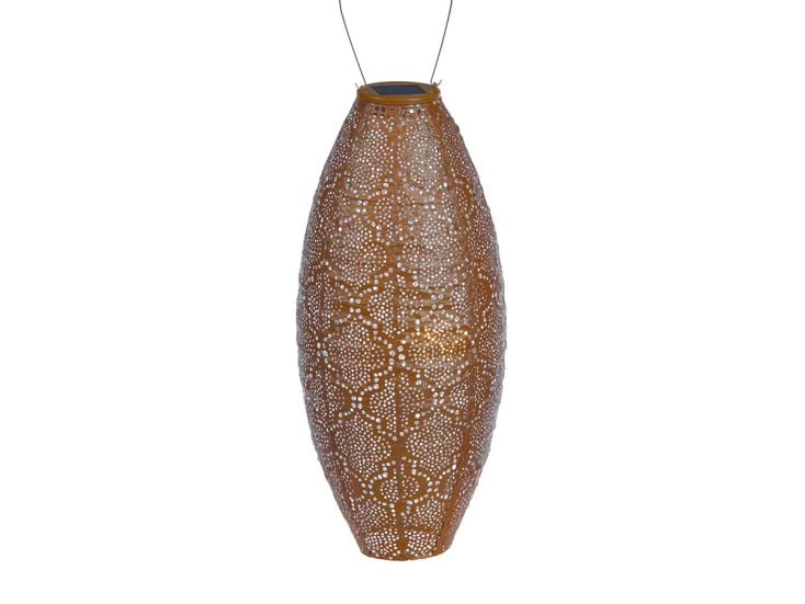 Lumiz Bazaar Long 20 farolillo solar - Light brown