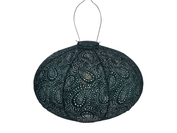 Lumiz Paisley Oval 40 farolillo solar - Green