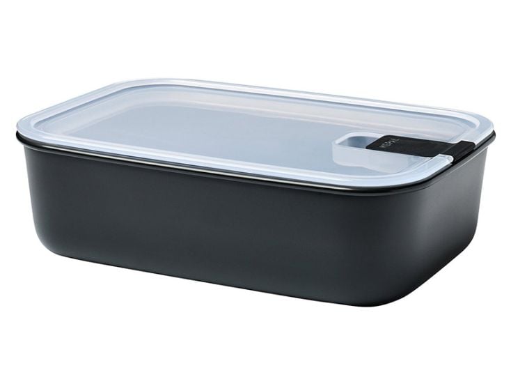 Mepal easyclip Nordic Black recipiente de 1500 ml