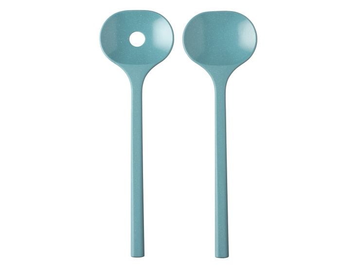 Mepal Bloom set de cubiertos para ensalada - Pebble Green