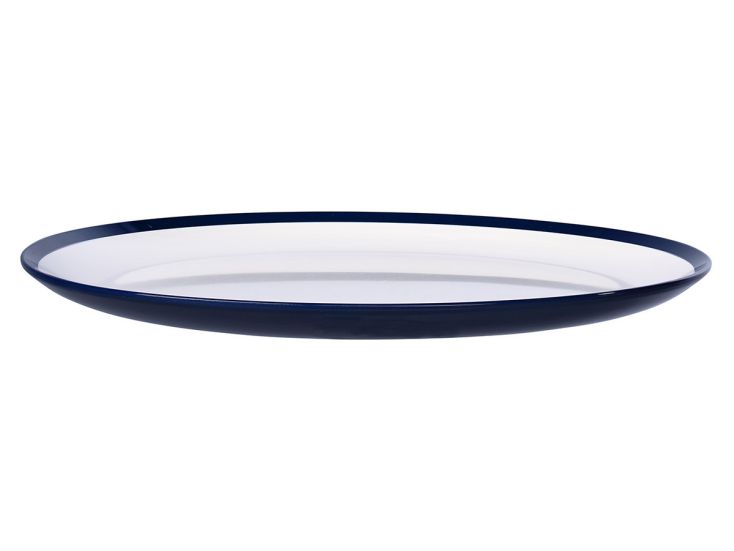 Mepal Flow Ocean blue plato llano