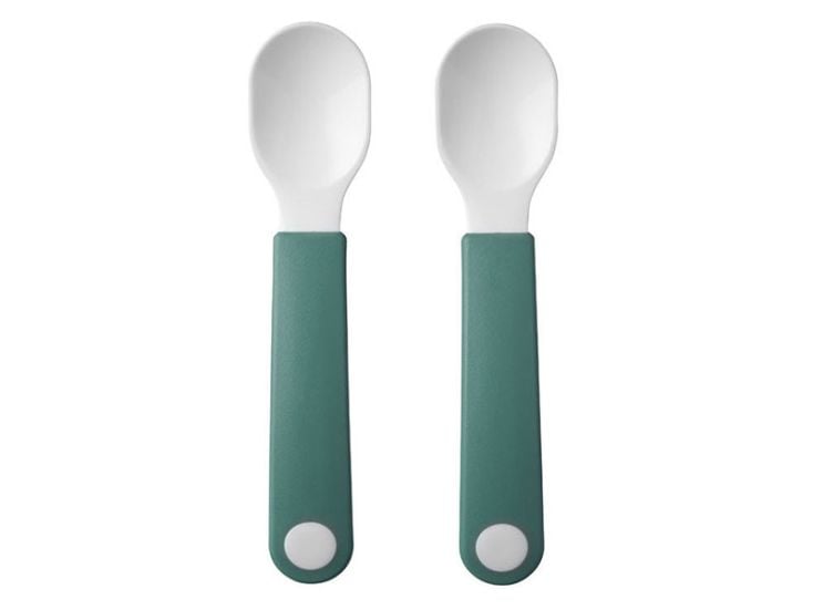 Mepal Mio Deep cucharillas turquesa para bebés