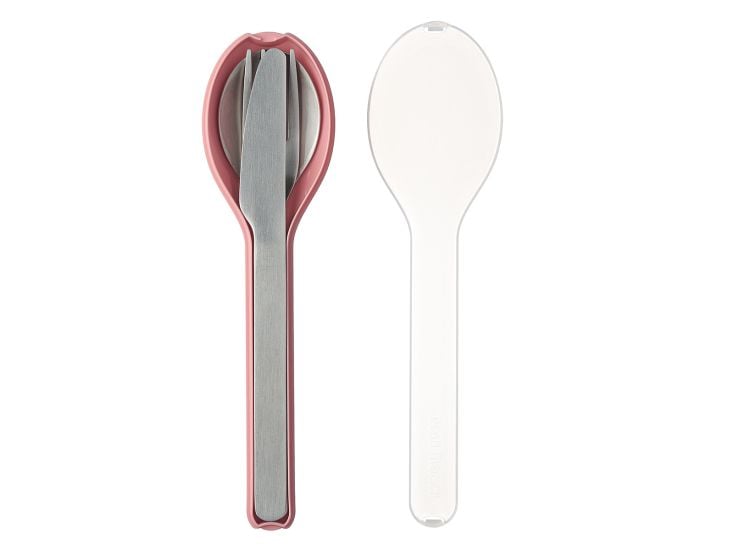 Mepal Ellipse set de cubiertos - Nordic Pink