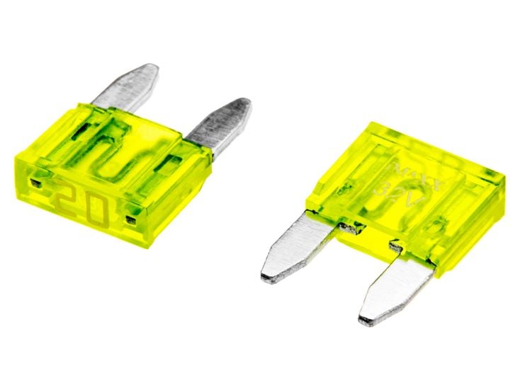 Set de mini fusibles enchufables 20 A