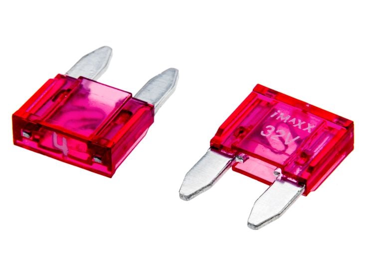 Set de mini fusibles enchufables 4 A