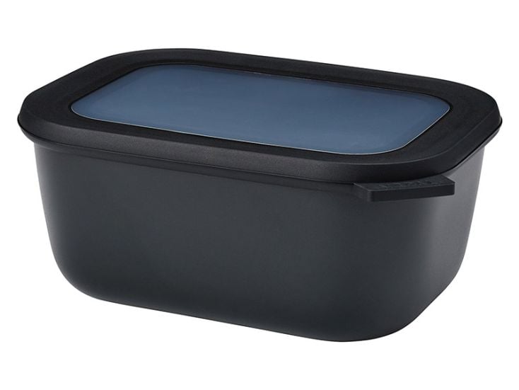 Mepal cirqula recipiente de 1500 ml Nordic Black recipiente