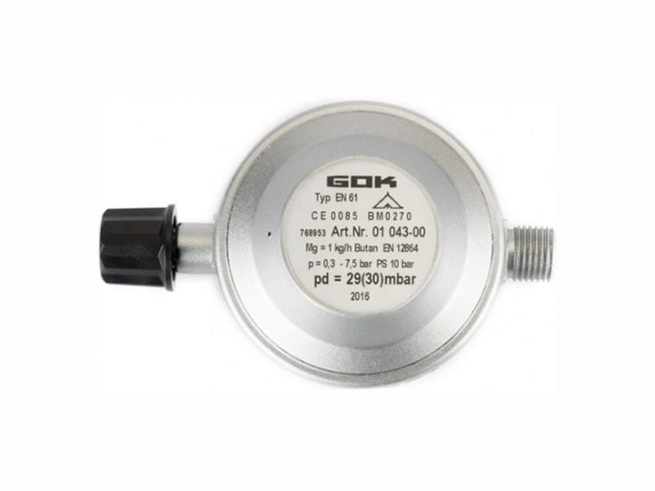Gok CG 30mb 1/4 regulador de presión de gas izquierdo