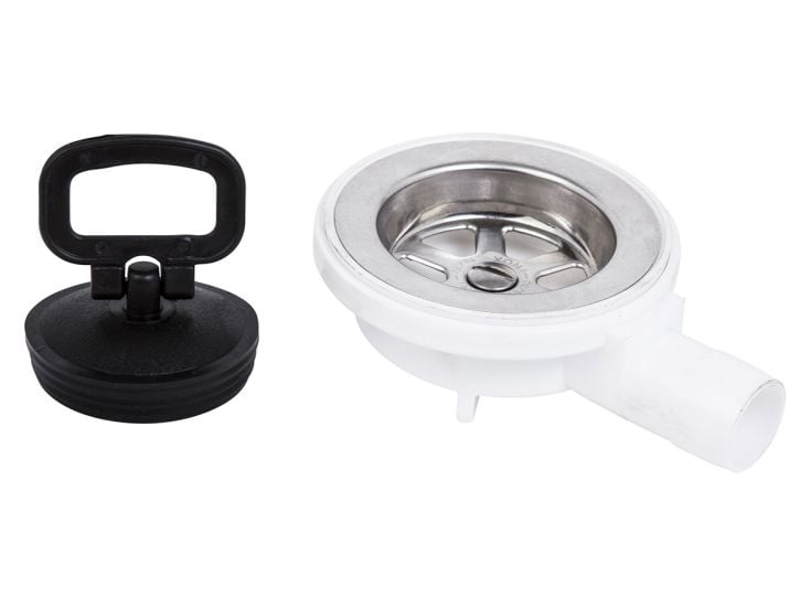 Navy Load tapón de desagüe de 90 grados