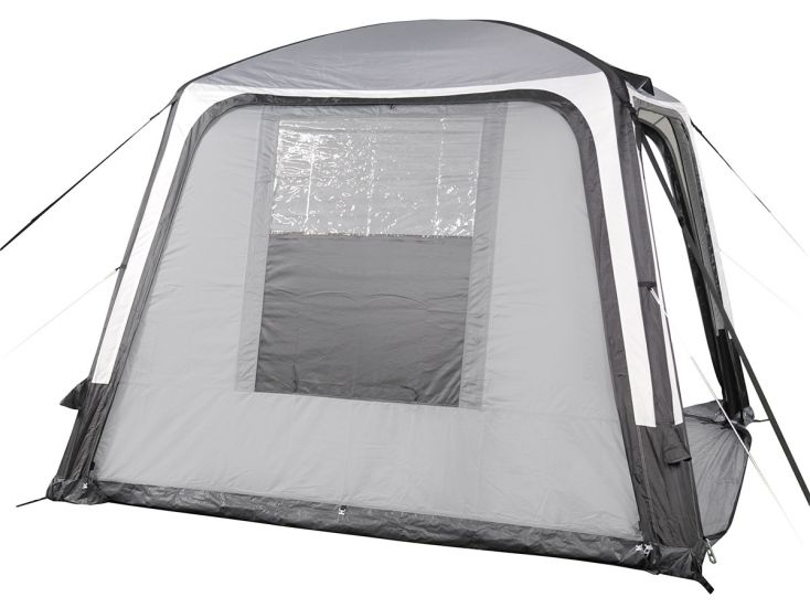 Obelink Base Pod 300 Easy Air Shelter lateral con ventana y malla