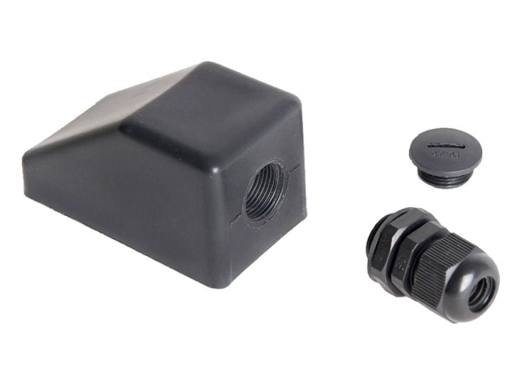 Obelink pasacables sencillo - Negro