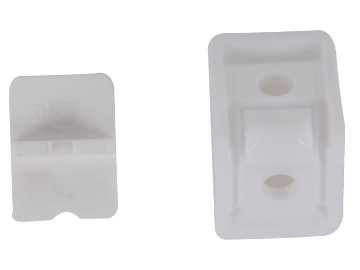 Obelink conectores de esquina pequeños - White