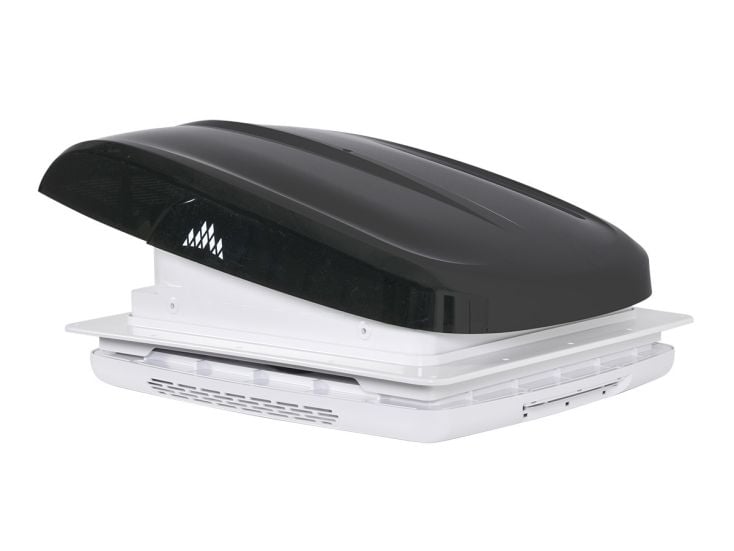 Obelink Panorama Fan Plus claraboya - negra