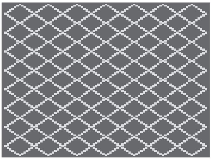 Obelink Ruit 270 x 200 cm alfombrilla patio