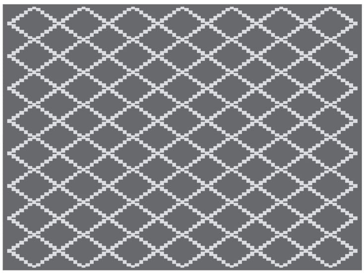 Obelink Patio Mat Diamond 200 x 180 cm alfombra