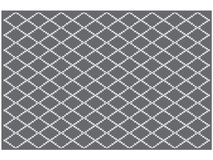 Obelink Patio Mat Diamond 440 x 290 cm alfombra tienda de campaña