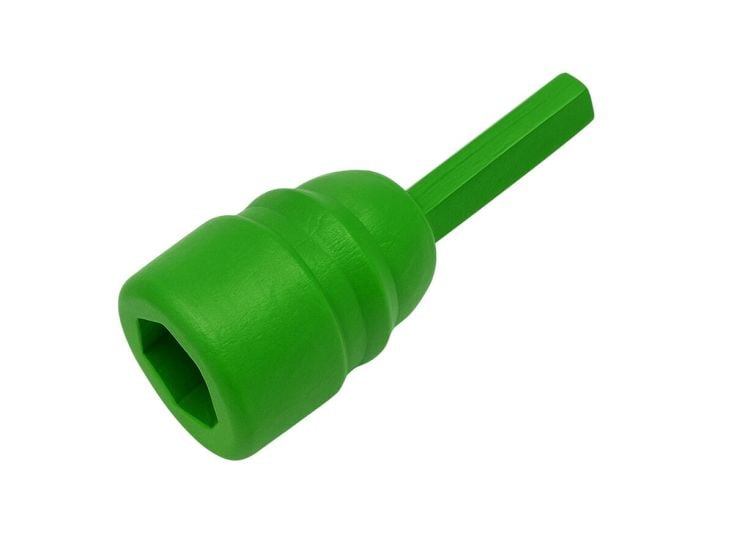 Obelink adaptador de plástico para piquetas roscadas de 17 mm
