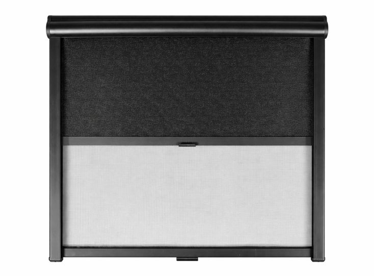 Obelink Velum estor combinado negro – 140 x 80 cm