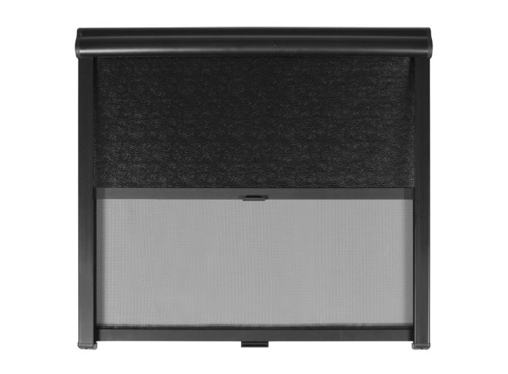 Obelink Velum estor combinado negro – 150 x 80 cm