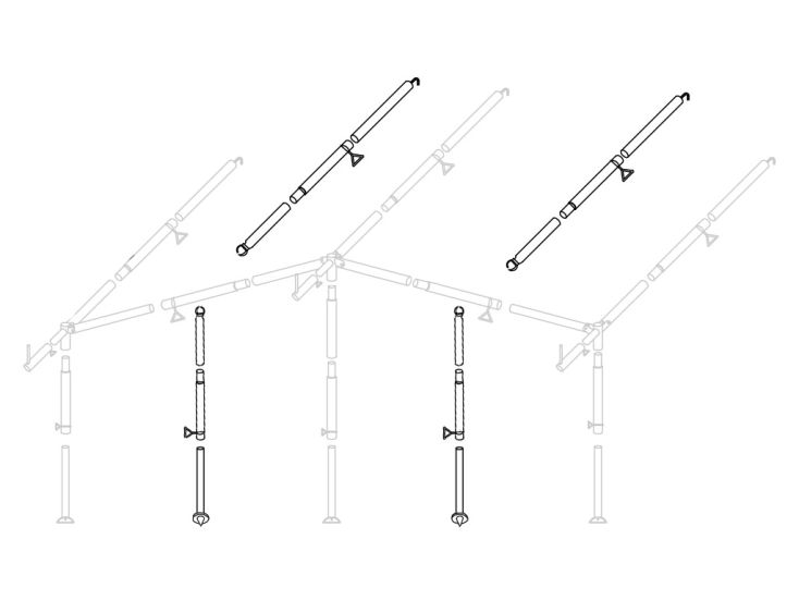 Obelink set de refuerzo de marco de 28 mm para avance