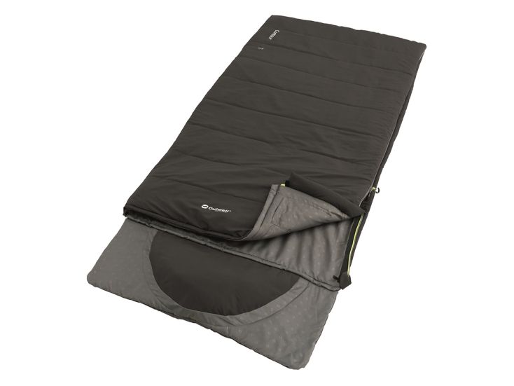 Outwell Contour Midnight black saco de dormir derecho