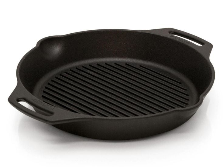 Petromax grill Skillet 2 cacerola hierro fundido de Ø 30 cm y asas