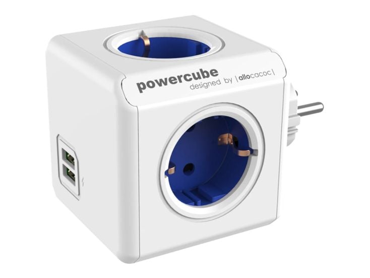 PowerCube Original USB regleta - Blue