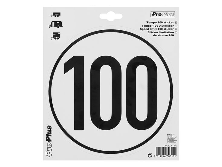 ProPlus Tempo 100 pegatina