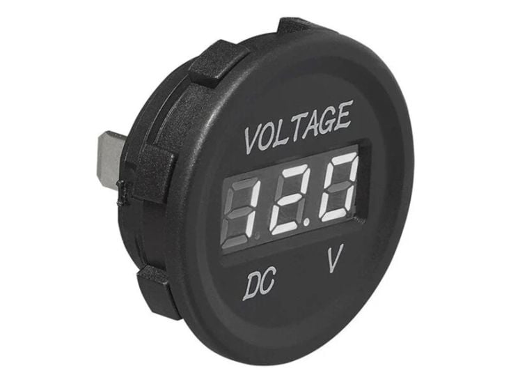 ProPlus Digitale voltímetro de 6-30 V