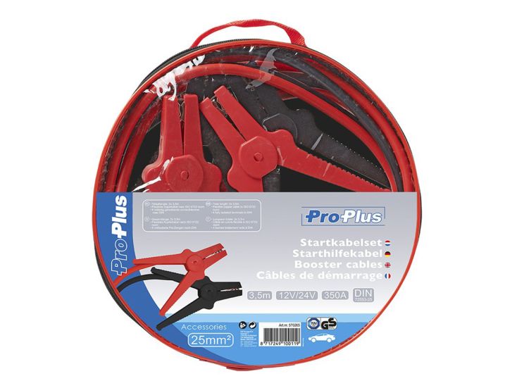 ProPlus 25mm² set de cables de arranque